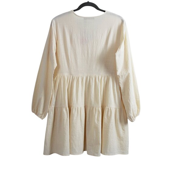 Fancyinn Long Sleeve Babydoll Tunic Dress - Picture 3 of 16